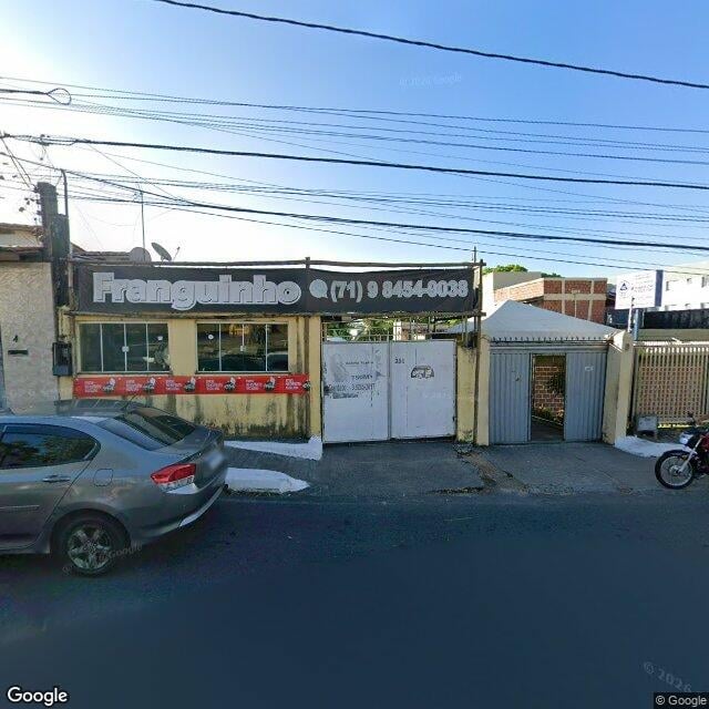 Imagem estática do "Street View" da localização