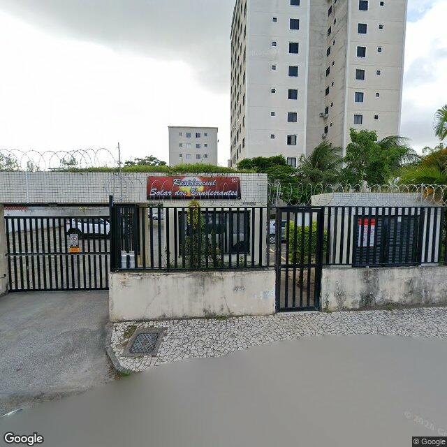 Imagem estática do "Street View" da localização