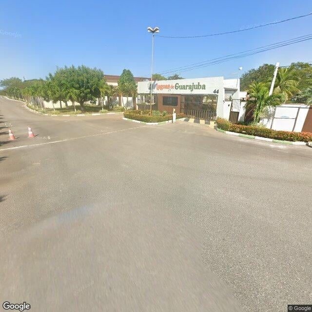 Imagem estática do "Street View" da localização