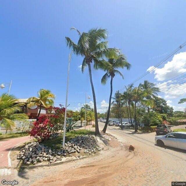 Imagem estática do "Street View" da localização