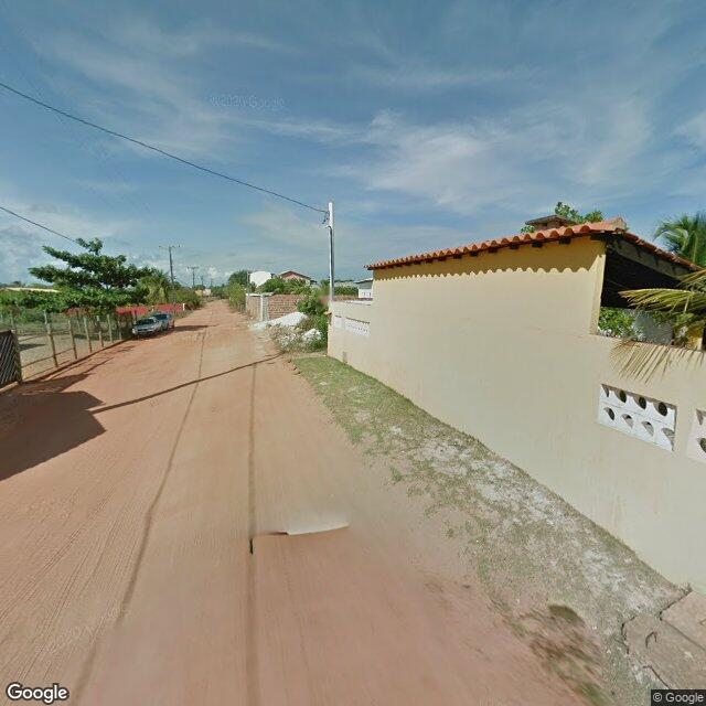 Imagem estática do "Street View" da localização