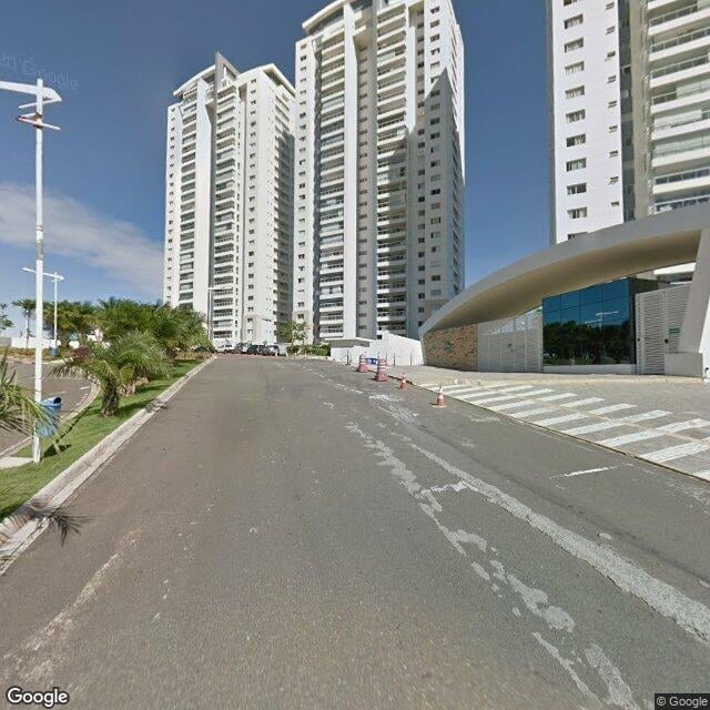 Imagem estática do "Street View" da localização