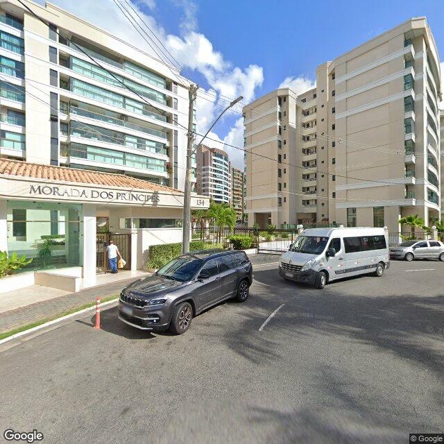 Imagem estática do "Street View" da localização