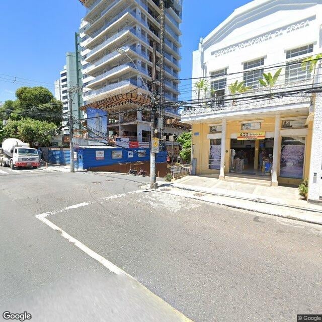 Imagem estática do "Street View" da localização