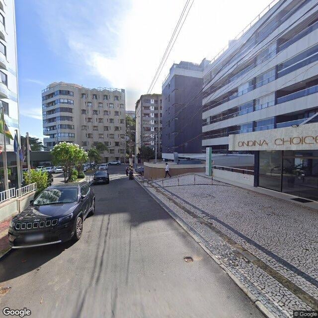 Imagem estática do "Street View" da localização