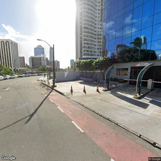 Imagem estática do "Street View" da localização