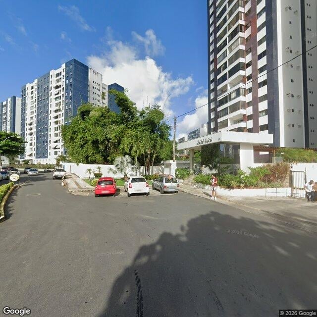 Imagem estática do "Street View" da localização