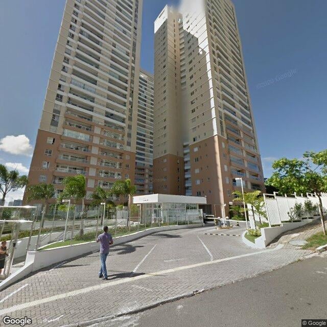 Imagem estática do "Street View" da localização