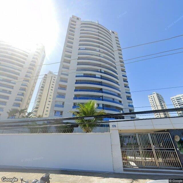 Imagem estática do "Street View" da localização