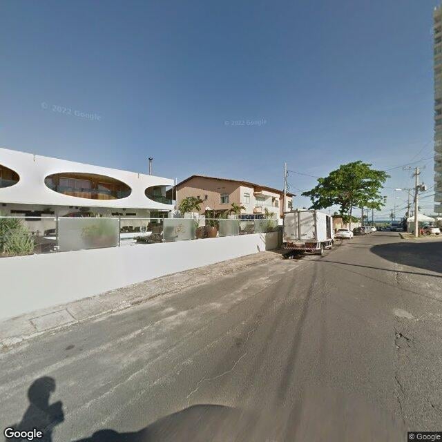 Imagem estática do "Street View" da localização