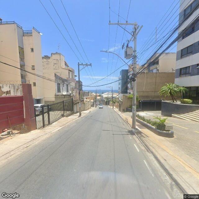 Imagem estática do "Street View" da localização