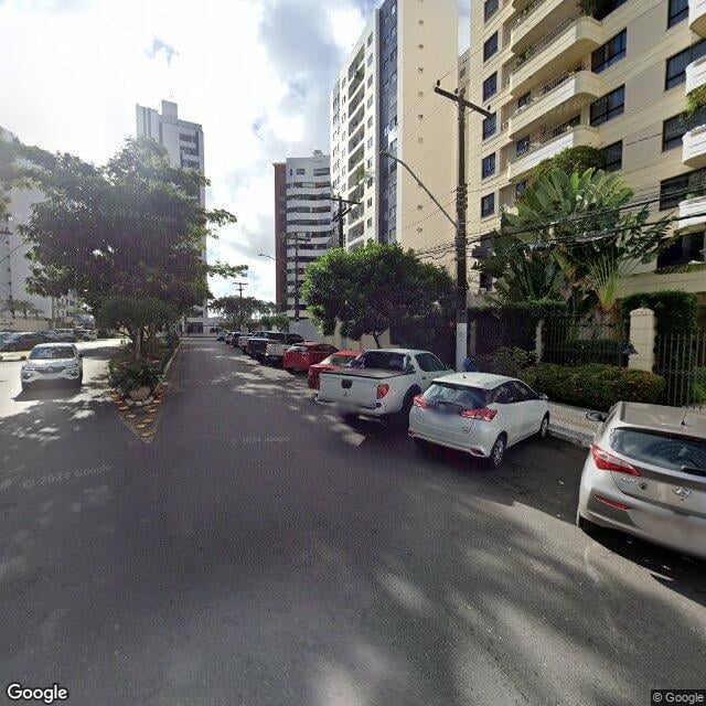Imagem estática do "Street View" da localização