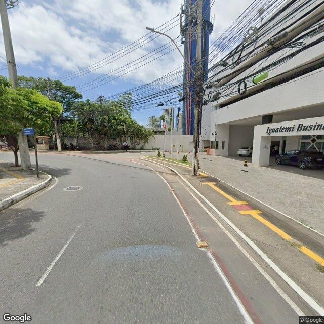 Imagem estática do "Street View" da localização