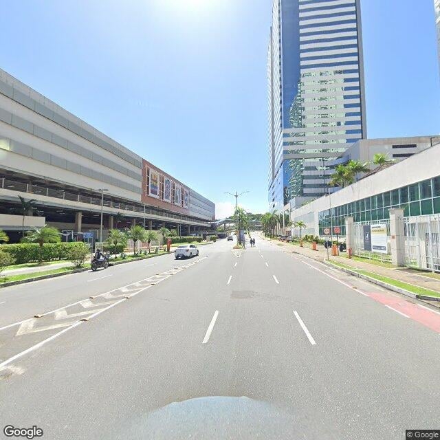 Imagem estática do "Street View" da localização