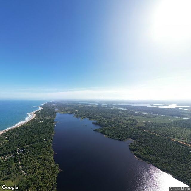 Imagem estática do "Street View" da localização
