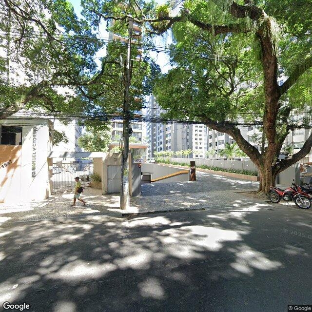 Imagem estática do "Street View" da localização