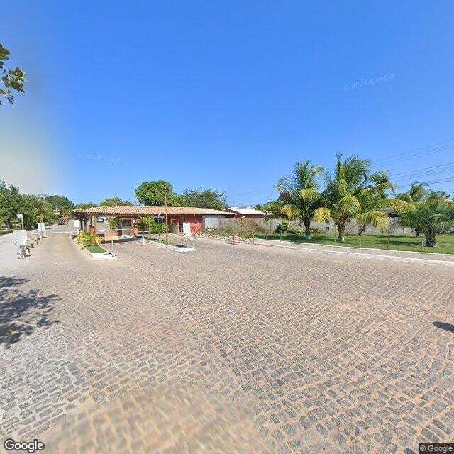 Imagem estática do "Street View" da localização