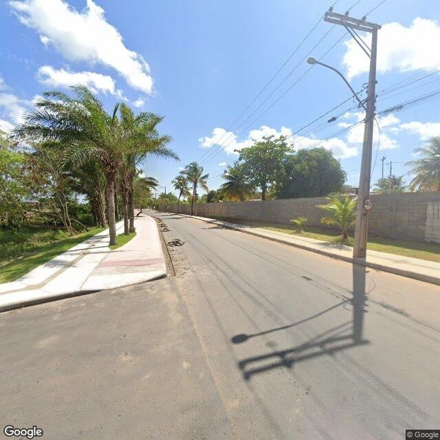 Imagem estática do "Street View" da localização