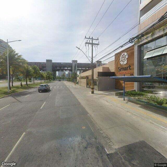Imagem estática do "Street View" da localização