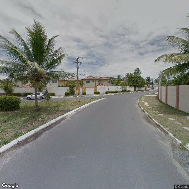Imagem estática do "Street View" da localização