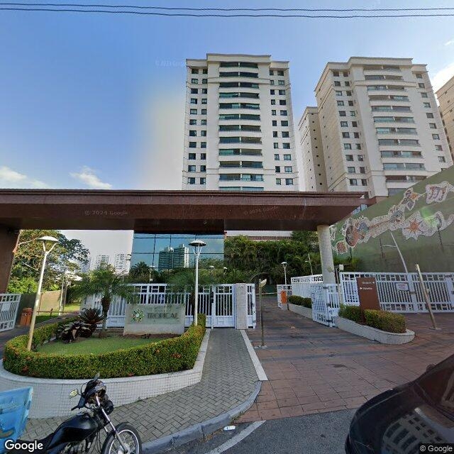 Imagem estática do "Street View" da localização
