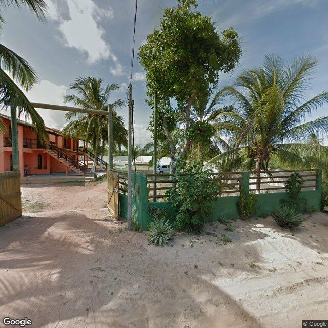 Imagem estática do "Street View" da localização