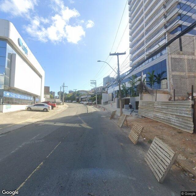 Imagem estática do "Street View" da localização
