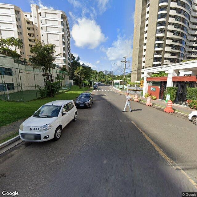 Imagem estática do "Street View" da localização