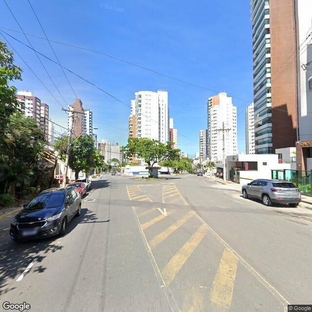 Imagem estática do "Street View" da localização