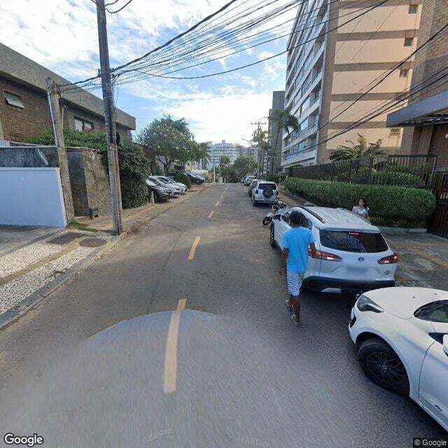 Imagem estática do "Street View" da localização