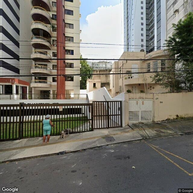 Imagem estática do "Street View" da localização