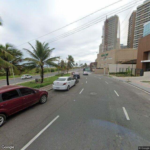 Imagem estática do "Street View" da localização