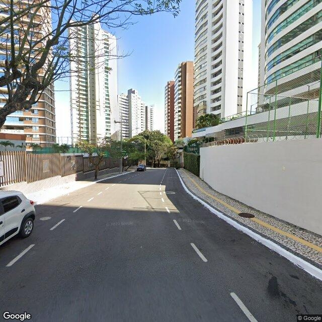 Imagem estática do "Street View" da localização
