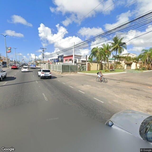 Imagem estática do "Street View" da localização