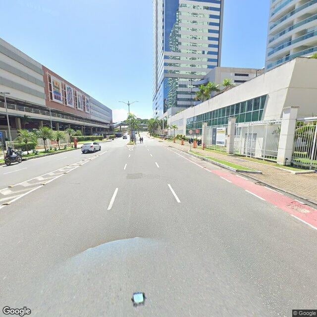 Imagem estática do "Street View" da localização