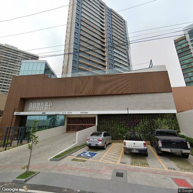 Imagem estática do "Street View" da localização