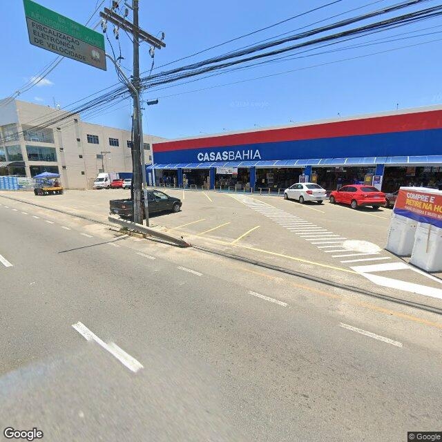 Imagem estática do "Street View" da localização