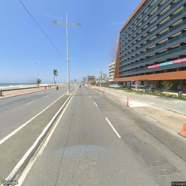 Imagem estática do "Street View" da localização