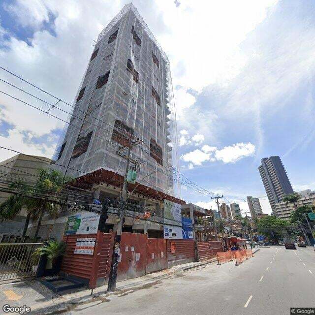 Imagem estática do "Street View" da localização
