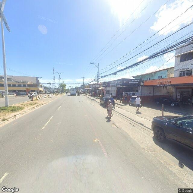 Imagem estática do "Street View" da localização