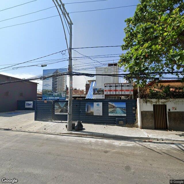 Imagem estática do "Street View" da localização
