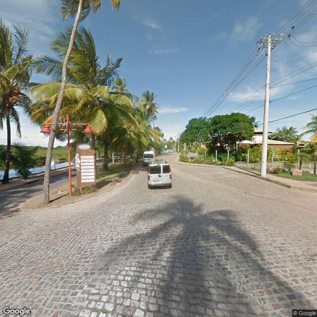 Imagem estática do "Street View" da localização