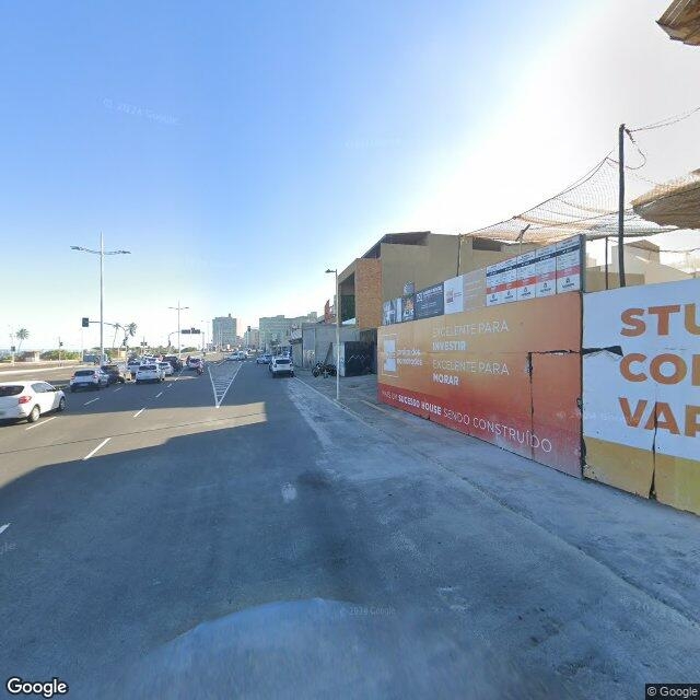 Imagem estática do "Street View" da localização