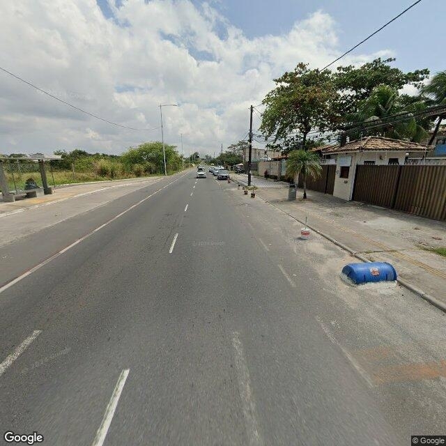 Imagem estática do "Street View" da localização