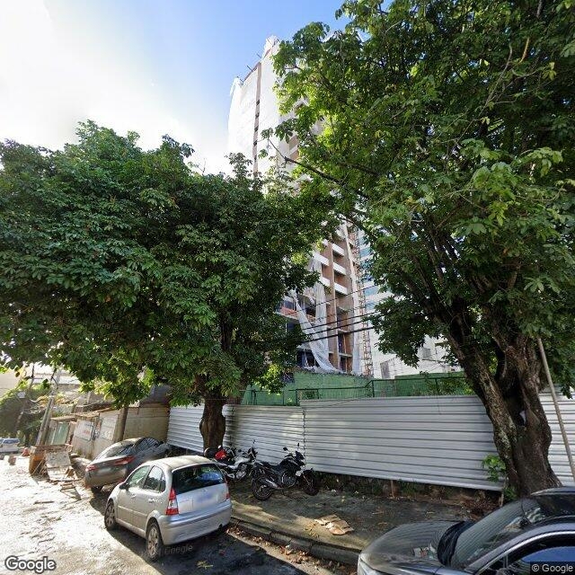 Imagem estática do "Street View" da localização