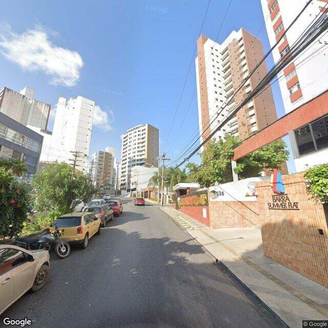 Imagem estática do "Street View" da localização