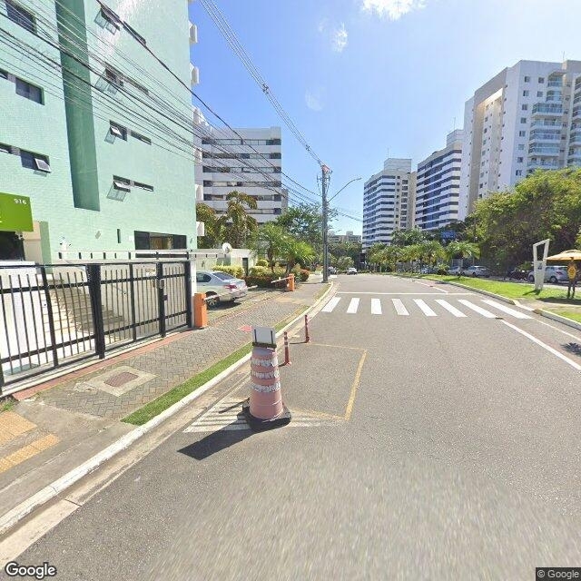 Imagem estática do "Street View" da localização