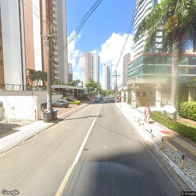 Imagem estática do "Street View" da localização