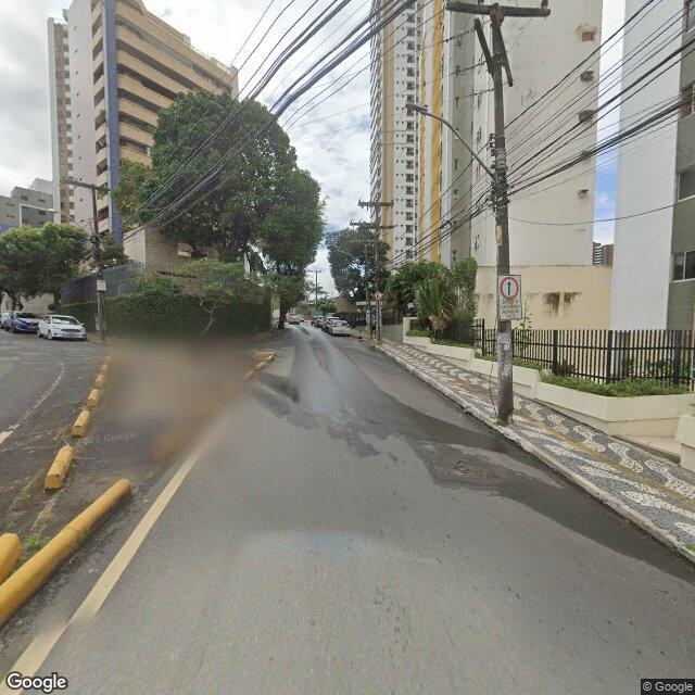 Imagem estática do "Street View" da localização
