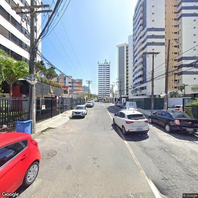 Imagem estática do "Street View" da localização